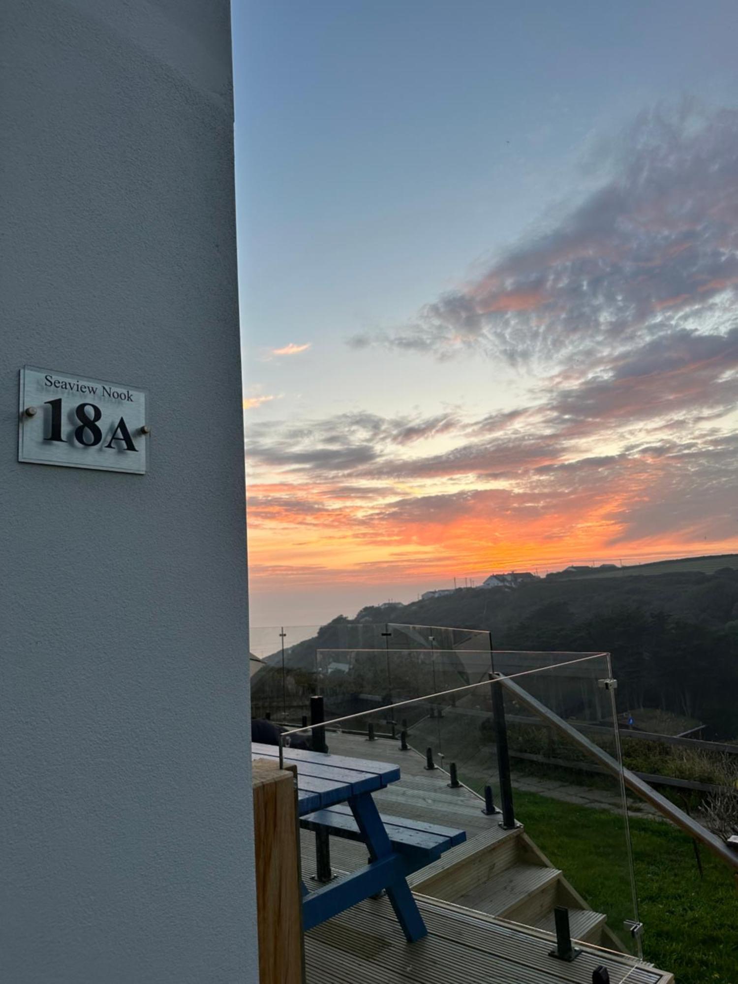 Вилла Sea View Nook Porthtowan Экстерьер фото